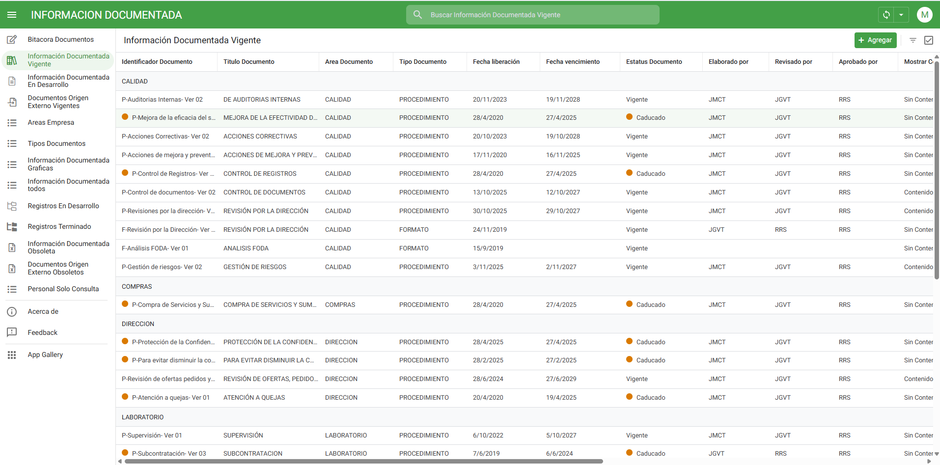 Captura App InformacionDocumentada PC